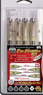 Pigma Micron Favorites Kit #5 Pen