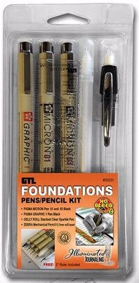 Foundations Bible Journaling Pens/Pencil Set