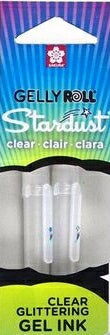 Gelly Roll Stardust-Clear Sparkle (Pack Of 2) Pen