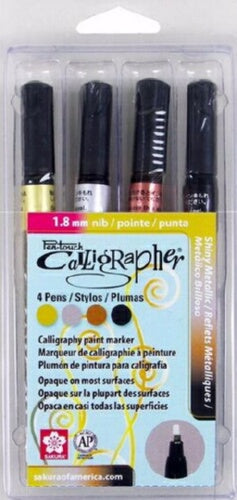 Touch Calligrapher (1.8 mm) Fine (4 Pack Assor Pen