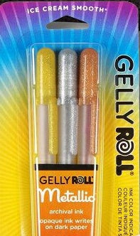Gelly Roll Metallic (Set Of 3) Pen