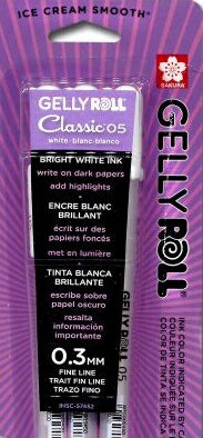 Gelly Roll Classic (05) Fine-White (Carded) (P Pen