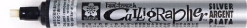 Touch Calligrapher (5 mm) Medium-Silver Pen