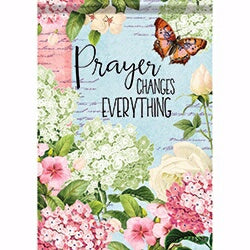 Flag-Garden-Glitter Trends-Prayer Changes Things (