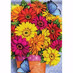 Flag-Garden-Bright Delight Daisies (12.5" x 18")