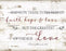 Rustic Pallet Art-Faith Hope And Love (9 x 12)