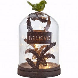 Terrarium-Believe Decorative LED-Glass/Metal/Resin