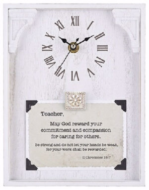 Clock-Framed Tabletop-Teacher (Chronicles 15:7) (7