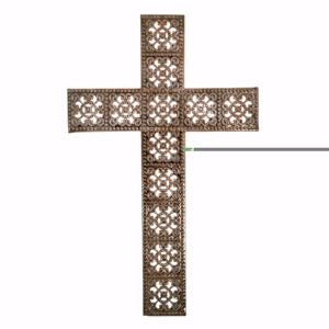 Cross-Spiritual Harvest-Wall-Bronze-Large (7" X 11