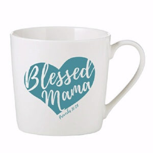Mug-Cafe-Blessed Mama (14 Oz)