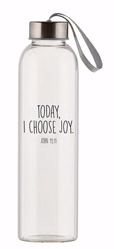 Water Bottle-To Go-Choose Joy (John 15:11) (21 Oz)