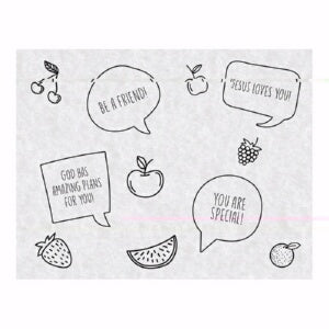 Snack Sheets-Just For Kids (Pack of 25)