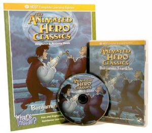 The Animated Story Of Benjamin Franklin Video On Interactive DVD