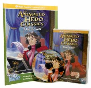 The Animated Story Of Beethoven Video On Interactive DVD