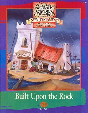 Built Upon The Rock Activity And Coloring Book - Instant Download