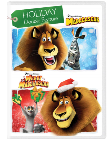 Madagascar/Merry Madagascar Double Feature DVD