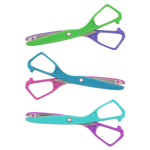 (24 Ea) Kids Safety Scissors 5-1-2in Assorted Colors