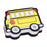(6 Ea) Magnetic Whiteboard Eraser School Bus