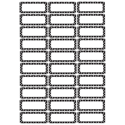 (3 Pk) Die Cut Magnets B-w Dots