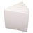 (6 Ea) White Hardcover Blank Book 5 X 5