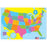 10pk Us Map Learning Mat 2 Sided Write On Wipe Off