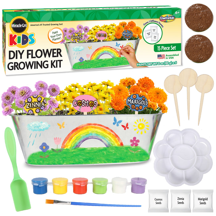 Miraclegro Diy Flower Growing Kit