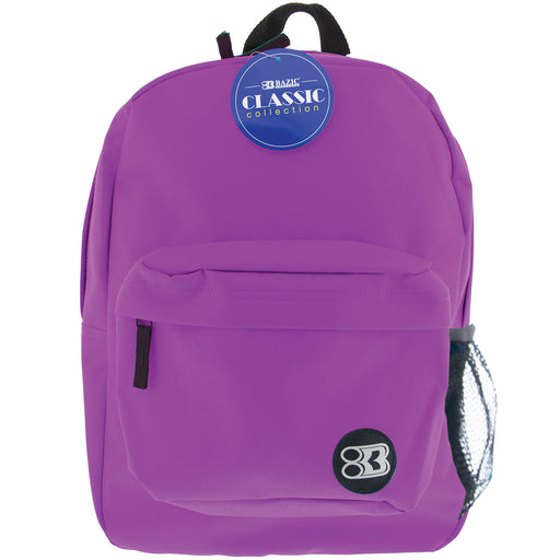 17in Purple Classic Backpack