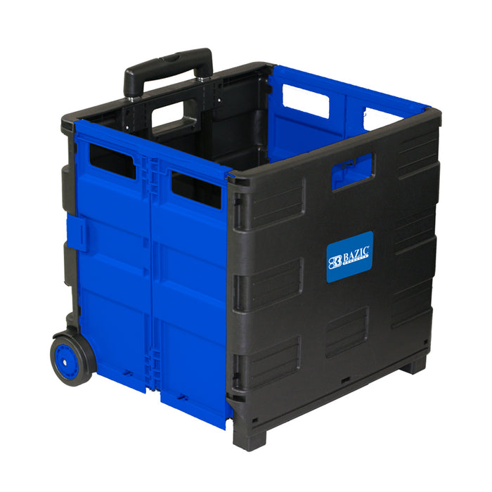 Bazic Rolling Cart Blue