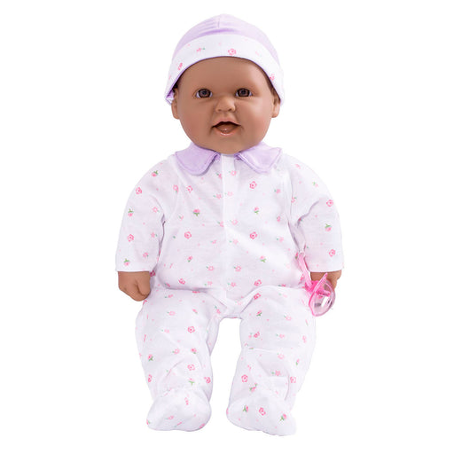 16in Soft Baby Doll Purple Hispanic W-pacifier