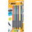 (6 Pk) Bic Matic Grip 6pk Asst Mechanical Pencils .7mm