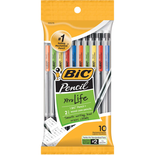 (3 Pk) Bic Mechanical Pencils 0.7mm 10 Per Pk