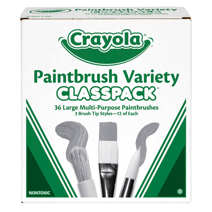 Crayola Paintbrush Variety Classpk