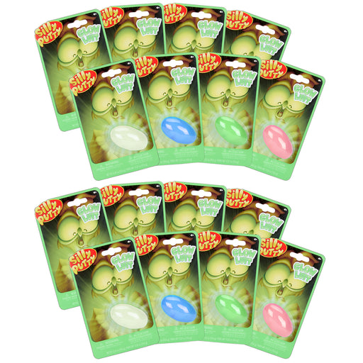 (16 Ea) Silly Putty Glow In The Dark
