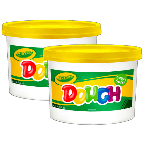 (2 Ea) Modeling Dough 3lb Bucket Yellow