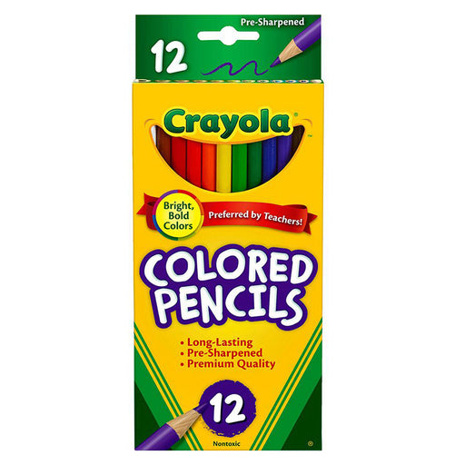 (6 Bx) Crayola Colored Pencils 12ct Per Bx Asst