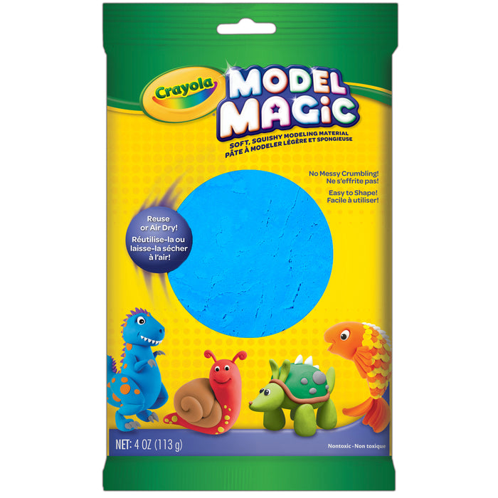 (6 Ea) Model Magic 4 Oz Blue