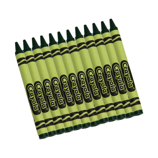 (12 Bx) Crayola Bulk Crayons 12ct Per Bx Green