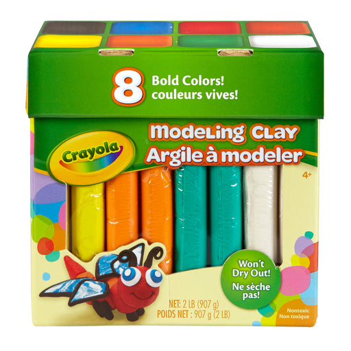 (3 Ea) Modeling Clay 2 Lb Jumbo Assortment