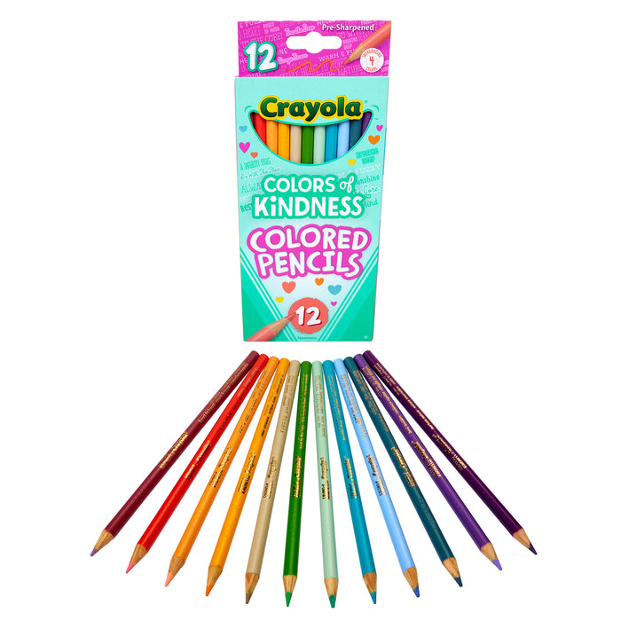 (12 Bx) 12ct Colored Pencil Colors Of Kindness