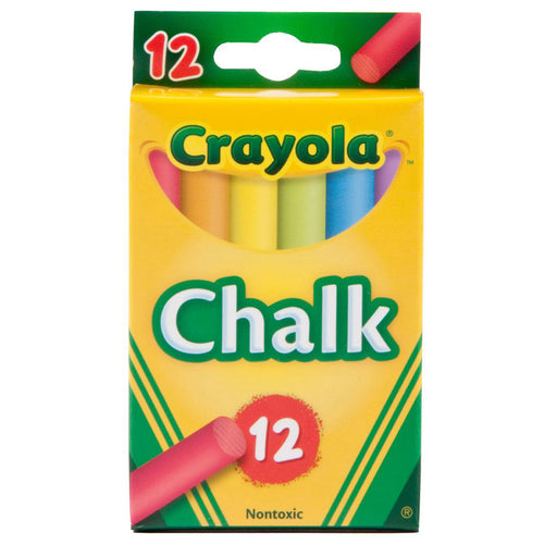 (36 Bx) Crayola Colored Low Dust Chalk