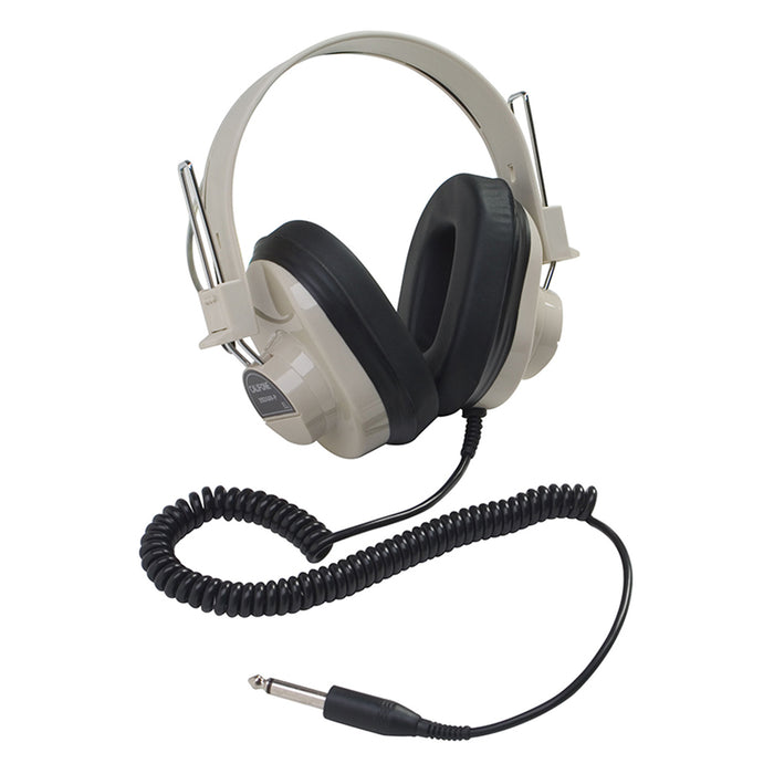 Monaural Headphone 5 Coiled Cord 50-12000 Hz