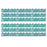 True to You Teal with Leaves Scalloped Bulletin Board Borders, 39 Feet Per Pack, 6 Packs