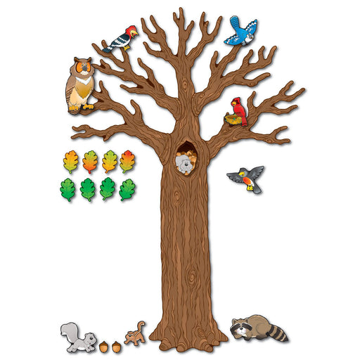 Big Tree W-animals Bb Sets Gr K-5 Decorative