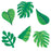 (3 Pk) One World Tropical Leaves Cut-outs