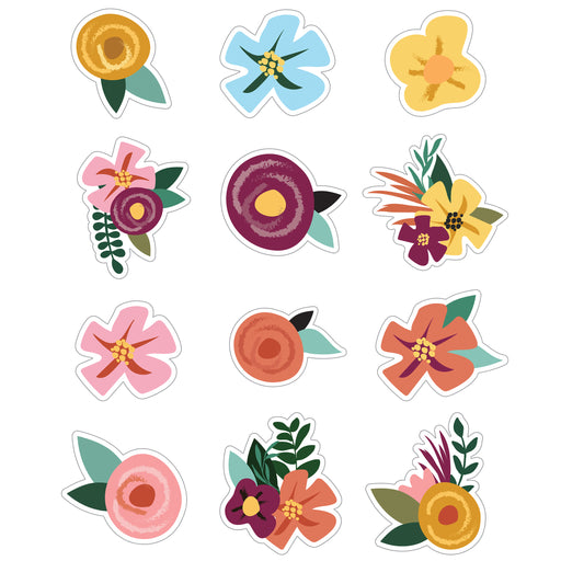 Grow Together Flowers Cut-Outs, 36 Per Pack, 3 Packs