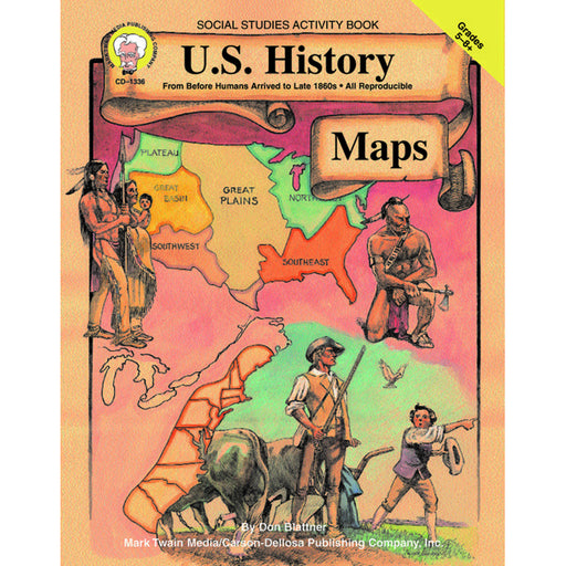 Us History Maps Resource Book Grades 5-8