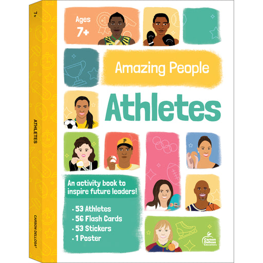Amazing People: Athletes Activity Book