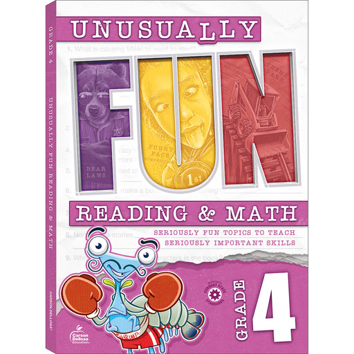Unusually Fun Unusually Fun Reading & Math Workbook, Grade 4