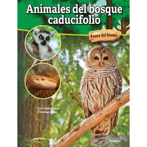 Animales del bosque caducifolio Hardcover