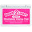 Washable Stamp Pad - Hot Pink - Pack of 6